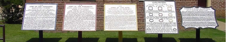 Historic Plaques Near the Visitor Center
